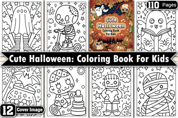 Adorable Halloween Embroidery for Kids' Crafts