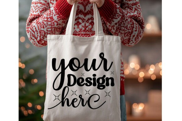 Christmas Tote Bag Mockup 69: A Festive Design Review