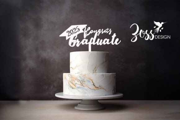 Congrats Graduate Cake Topper SVG Review
