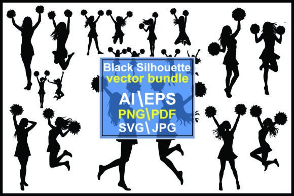 Dynamic Cheerleaders Silhouettes: A Designer's Review