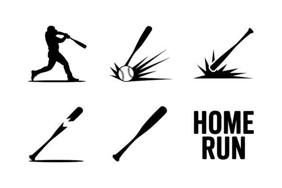 Knock It Out with Homerun Baseball T-shirt Design EPS