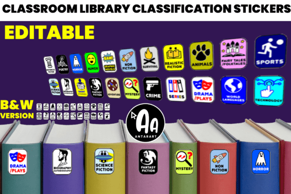 Organizing Your Classroom Library with Book Labels