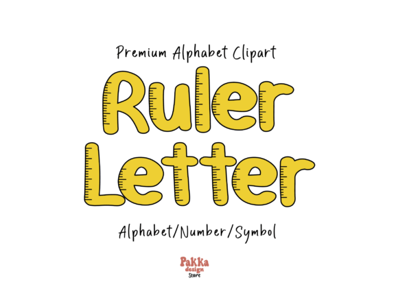 Ruler Alphabet Doodle Letters: A Creative Edge
