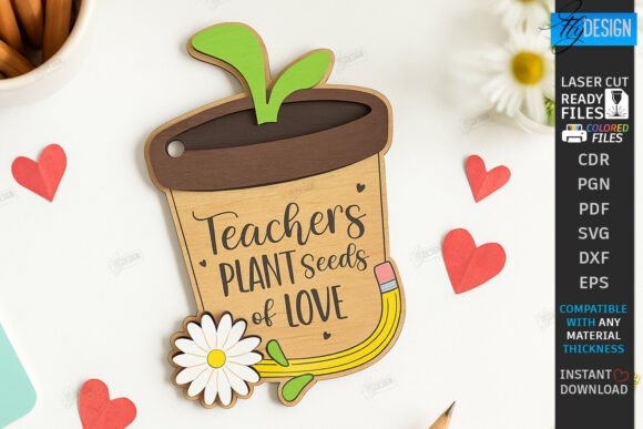 Valentine’s Day Teacher Gift Laser Cut Review